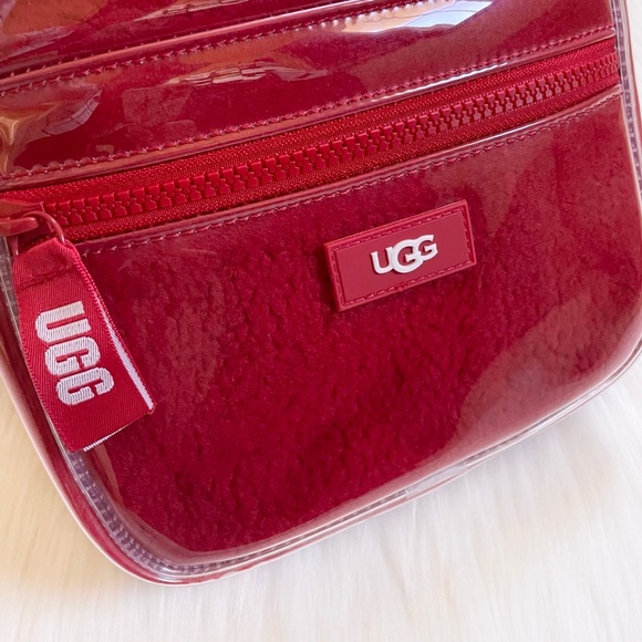 UGG Dannie II Mini Backpack Clear In Samba Red - Picture 3 of 9
